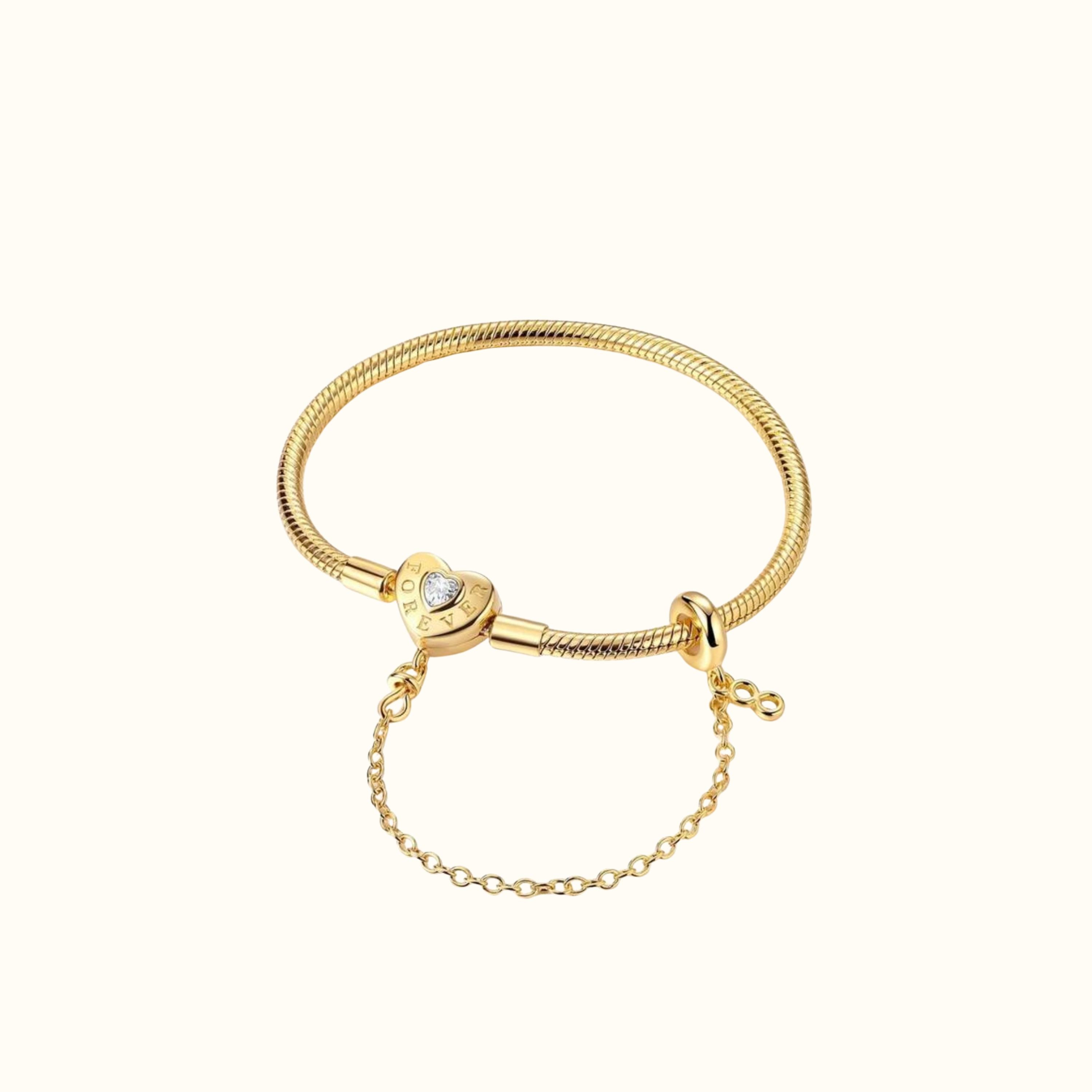 Elaine Snake Chain Bracelet